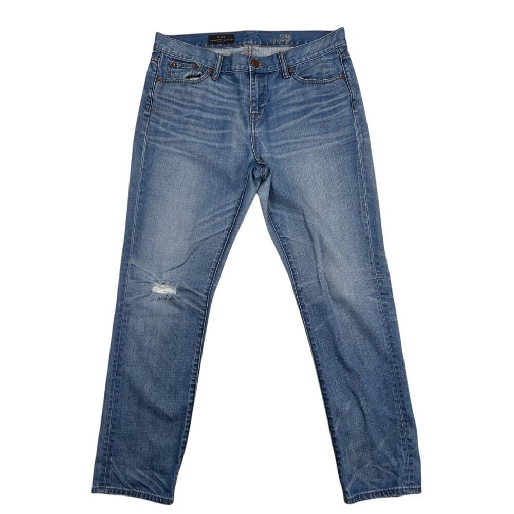 J. Crew Slim Broken In Boyfriend 29 Women Denim Jeans Work Office
